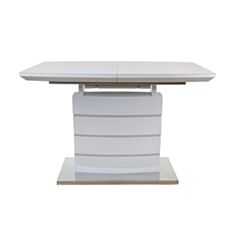 Стол обеденный раскладной Евродом Хьюстон міні DT-9123-1 110*70 white - фото