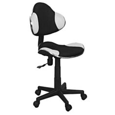 Кресло Q-G2 (черно-белое) - фото