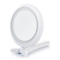 Косметичне дзеркало Elisey 059Z 14 см біле - фото