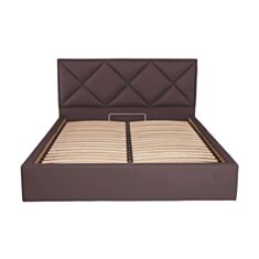 Ліжко Richman Лідс 160*190 коричневе - фото