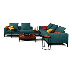 Комплект мягкой мебели Окленд зеленый - фото