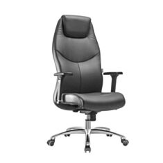 Кресло для руководителя Kresla Lux F195 черное - фото