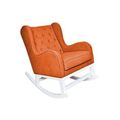 Крісло качалка Майа помаранчеве - фото