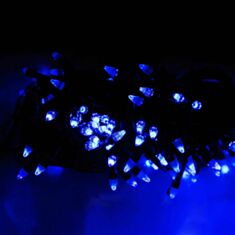 Гірлянда Конус 200 LED 13 м синій - фото