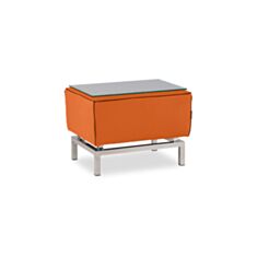 Столик прикроватный DLS Ван дер Роэ оранжевый - фото