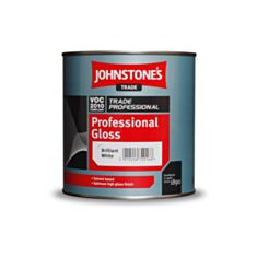 Интерьерная краска алкидная Johnstones Professional Gloss белая 1 л - фото