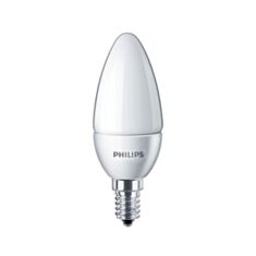 Лампа светодиодная Philips LED candle 827 B35NDFR RCA 6,5W E14 2700K - фото