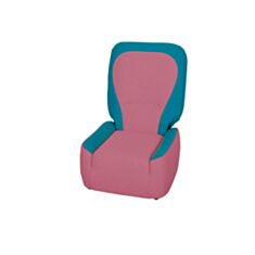 Кресло-пуф розовый - фото