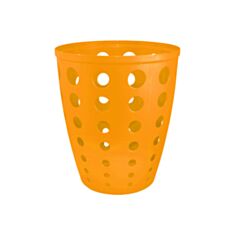 Корзина для мусора Алеана Евро 13,5 л светло-оранжевая - фото
