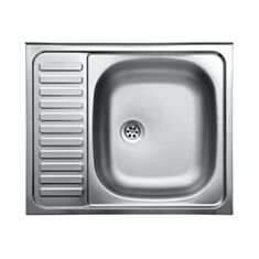 Кухонна мийка Ukinox STM 600.500 6C R без сифона 60*50 см - фото