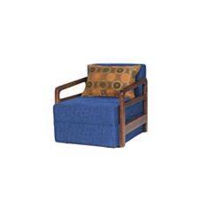 Кресло-кровать ОР-Б синее - фото