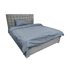 Ліжко з підйомним механізмом EmbaWood Фрідом New 160*200 см сіре - фото