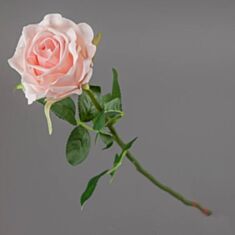 Штучна квітка Троянда 012FR-9/pink 63 см - фото