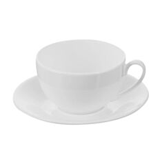 Чашка чайна з блюдцем Wilmax 993000 250 мл - фото