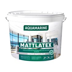 Фарба інтер'єрна AQUAMARINE MATTLATEX INTERIOR 14 кг - фото