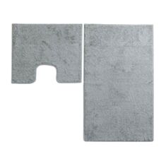 Набір килимків для ванної та туалету Confetti UNIMAX 83-2504 темно-сірий - фото