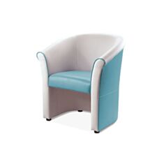 Кресло DLS Шелл голубое - фото