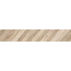 Керамограніт Golden Tile Terragres Wood Chevron right 9L1173 15*90 см бежевий 2 сорт - фото