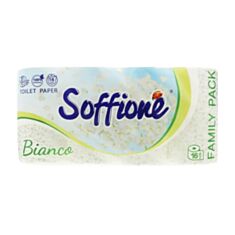 Папір туалетний Soffione Bianco 16 шт - фото