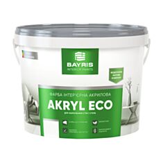 Інтер'єрна фарба акрилова Bayris Acryl Eco 4,2 кг - фото