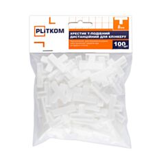 Крестики для клинкерной плитки Plitkom т-образные 8 мм 100 шт - фото