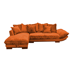 Диван кутовий Делі-Sleep помаранчевий - фото