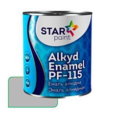 Емаль алкідна STAR Paint ПФ-115 16 світло-сiра 0,9 кг - фото