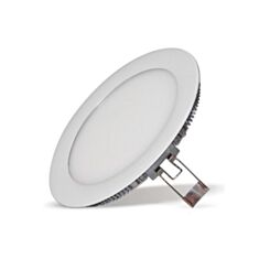 Світильник світлодіодний Lumen LED SDL 9W 4100K круглий білий - фото