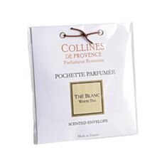 Саше ароматическое Collines de Provence C0114TBL белый чай - фото