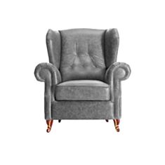 Кресло Классик серый - фото