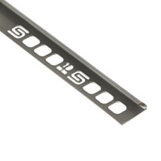 Кутник для плитки Salag 03 зовнішній 10 мм сірий - фото
