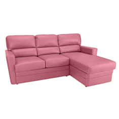 Диван угловой Комфорт Софа 301 розовый - фото