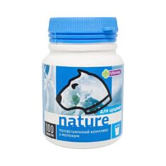 Полівітаміний комплекс Вітомакс Nature для цуценят з молоком 100 таблеток - фото