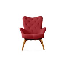Кресло Джулио красное - фото