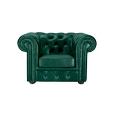 Кресло Честер зеленый - фото
