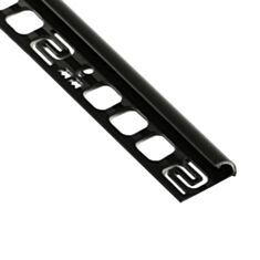 Уголок для плитки Salag 24 внешний 8 мм черный - фото