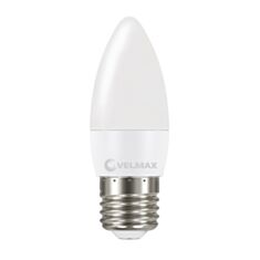 Лампа светодиодная Velmax 21-13-34 LED V-C37 8W E14 4100K 720Lm - фото