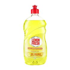 Рідина для посуду Lemon Fresh жовтий 500 мл - фото