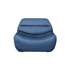Кресло мягкое Angeli синее - фото
