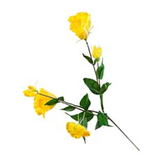 Искусственный цветок Elisey Эустома 090F/yellow 80 см - фото