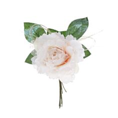 Искуственный цветок BonaDi 832-120 Роза 15 см - фото