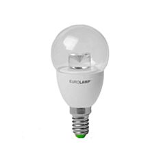 Лампа светодиодная Eurolamp Эко LED-G45-05144 (D) clear G45 5W E14 4000K - фото