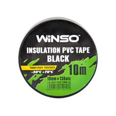 Стрічка ізоляційна Winso ПВХ 152100 19 мм 10 м чорна - фото