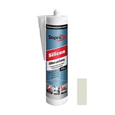 Герметик силиконовый Soprо Sanitar Silikon 310 мл светло-серый - фото