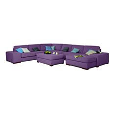 Комплект мягкой мебели Таллин фиолетовый - фото
