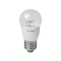 Лампа светодиодная Eurolamp Эко LED-G45-05274 (D) clear G45 5W E27 4000K - фото