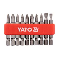 Набор бит YATO YT-0483 50 мм 10 шт - фото