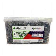 Клипсы для выравнивания плитки Marten M-MLS-002-PB-F15 1,5 мм 900 шт - фото