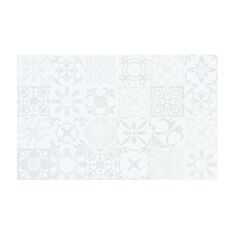 Плитка для стін Cersanit Sansa white Pattern glossy 25*40 см біла - фото