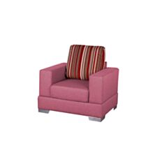 Кресло Куб розовый - фото